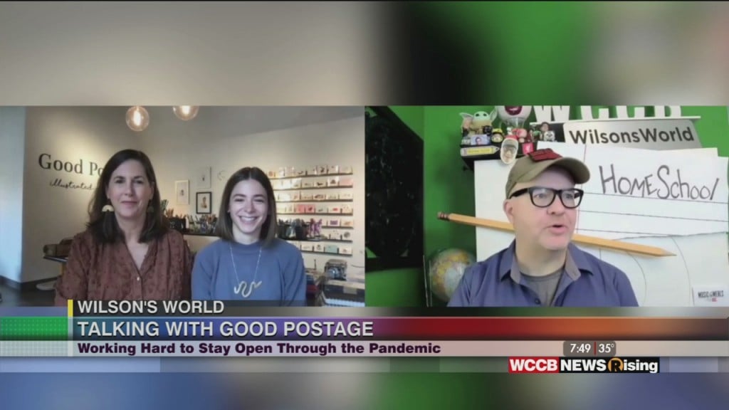 Wilson's World: Visiting Good Postage, A Mother/daugher Business In Camp North End