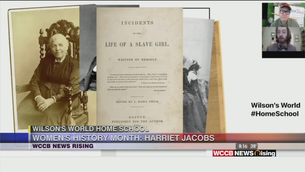 Wilson's World Homeschool: Learning About Harriet Jacobs With Zach The Historian