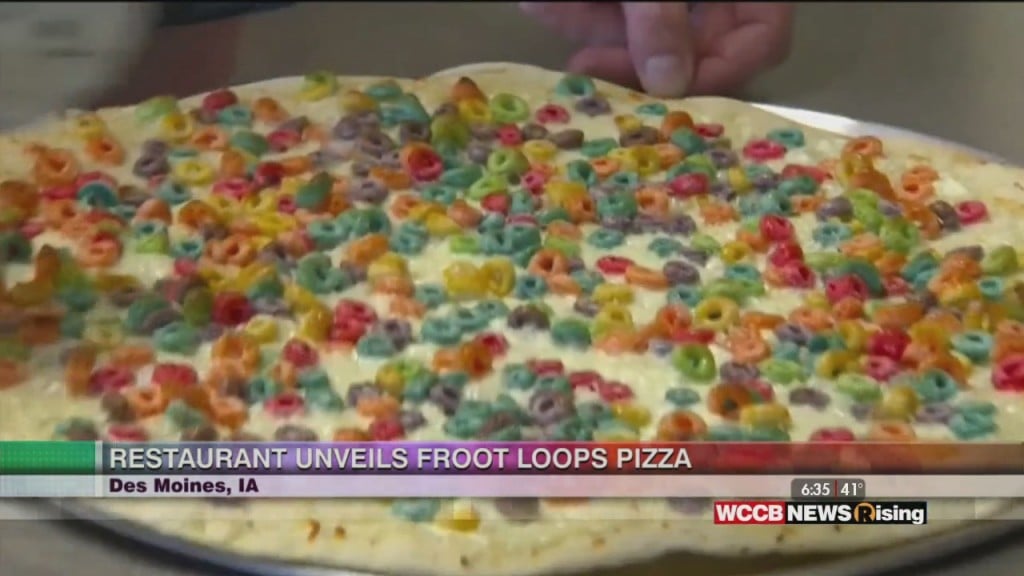 Restaurant Unveils Froot Loops Pizza