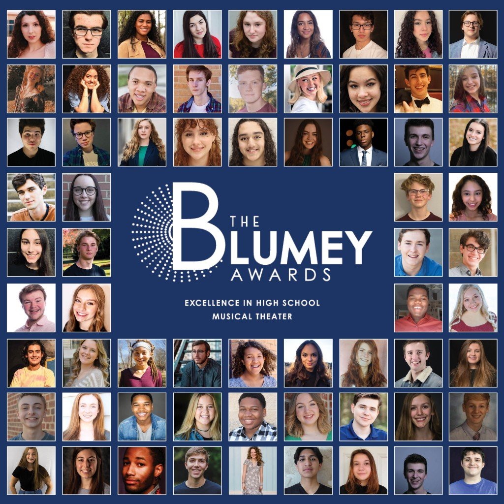 Blumey Awards Nominee Headshots Graphic
