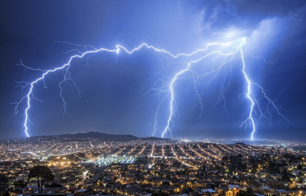 Lightning photo credit: AP