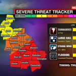 Severe Threat Map Outside