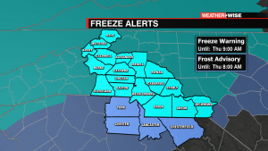 Freeze And Frost Alerts Detail