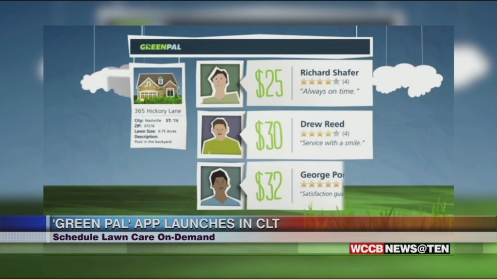 “greenpal” – App Known As ‘uber For Lawn Care’ Launches In Charlotte
