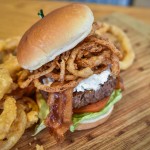 The Candied Goat Burger From Johnny Rogers Bbq And Burgers In Concord Nc Photo Courtesy Of Visit Cabarrus