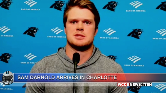 Panthers Qb Sam Darnold Excited About Fresh Start In Carolina