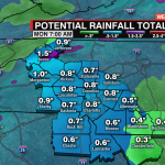 Euro Rainfall Total And Key