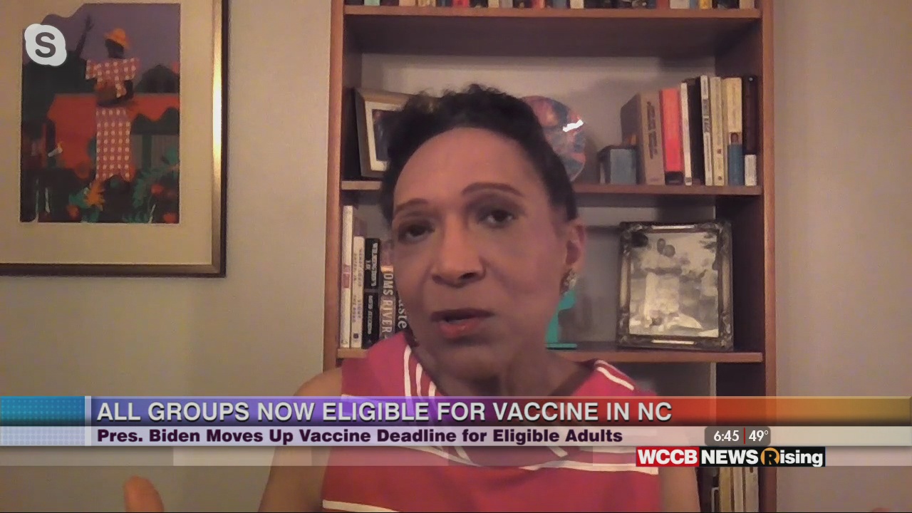 Mary C. Curtis: North Carolina Expands Vaccine Rollout, Pres. Biden Steps Up National Goal - Vimarsana News