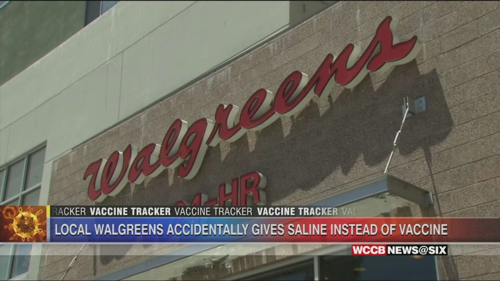 Walgreens In Monroe Accidently Gives Patients Saline Solution Instead Of Covid Vaccine