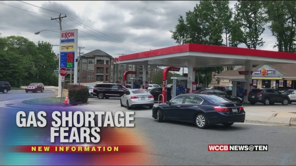 Charlotte Drivers Waiting In Long Lines For Gas Or Finding Pumps Covered