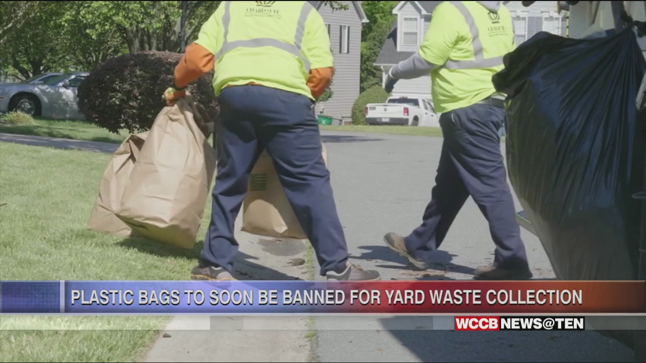 Plastic Bags To Soon Be Banned For Yard Waste Collection In Charlotte - Vimarsana News
