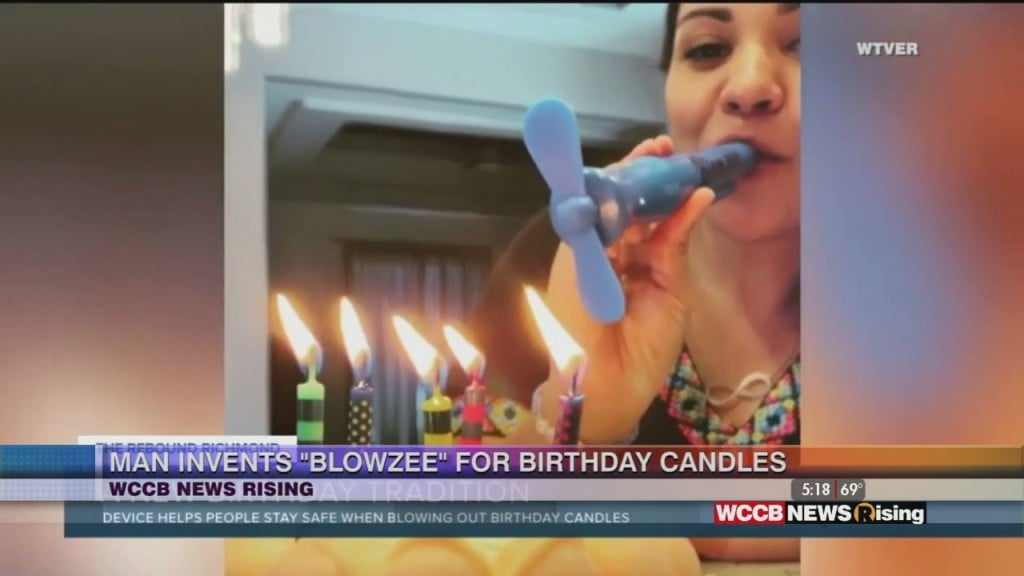 Man Invents Device To Keep Germs Off Birthday Cake