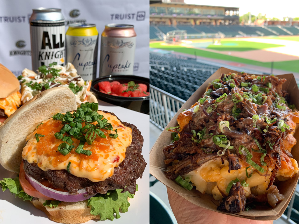 Tasty bites at the Charlotte Knights
