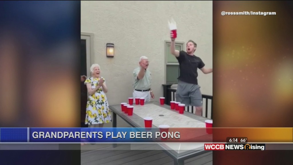 Viral Videos: Staring Contest And Grandparents Play Beer Pong