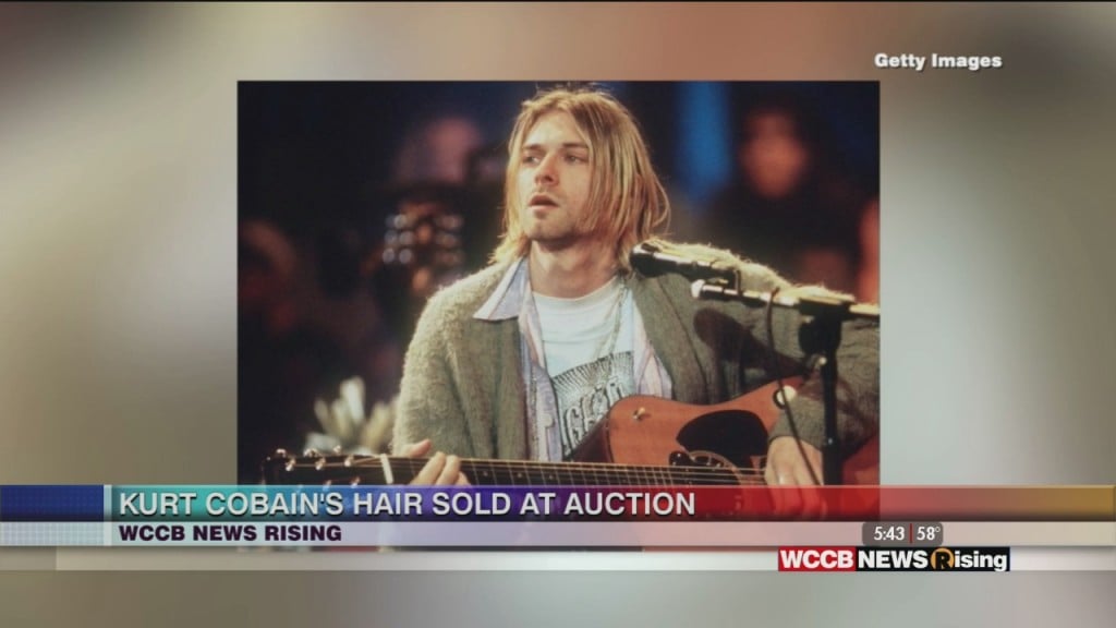 Kurt Cobain's Hair Sold At Auction