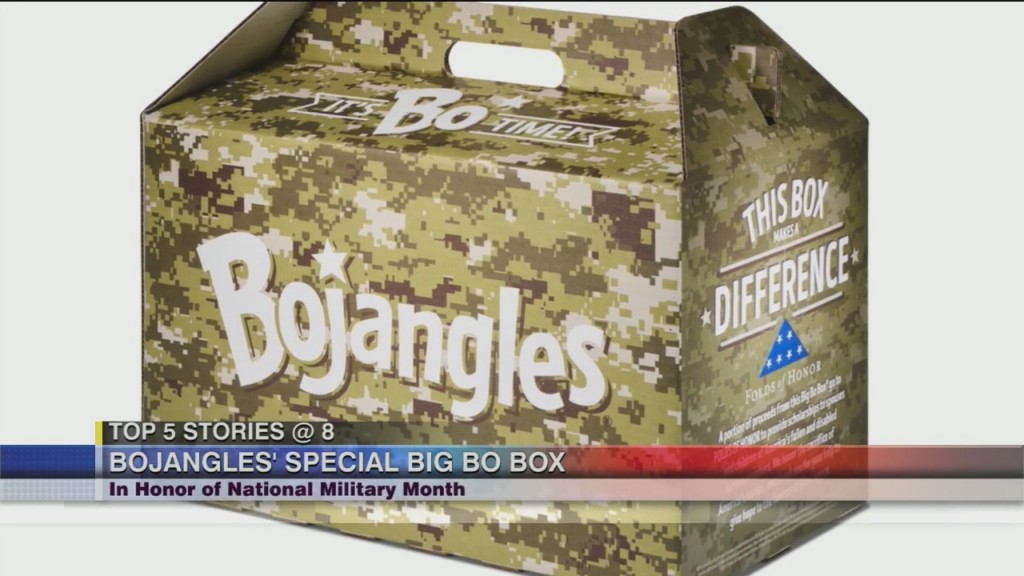 Bojangles Releases Special Big Bo Box In May In Honor Of National Military Month