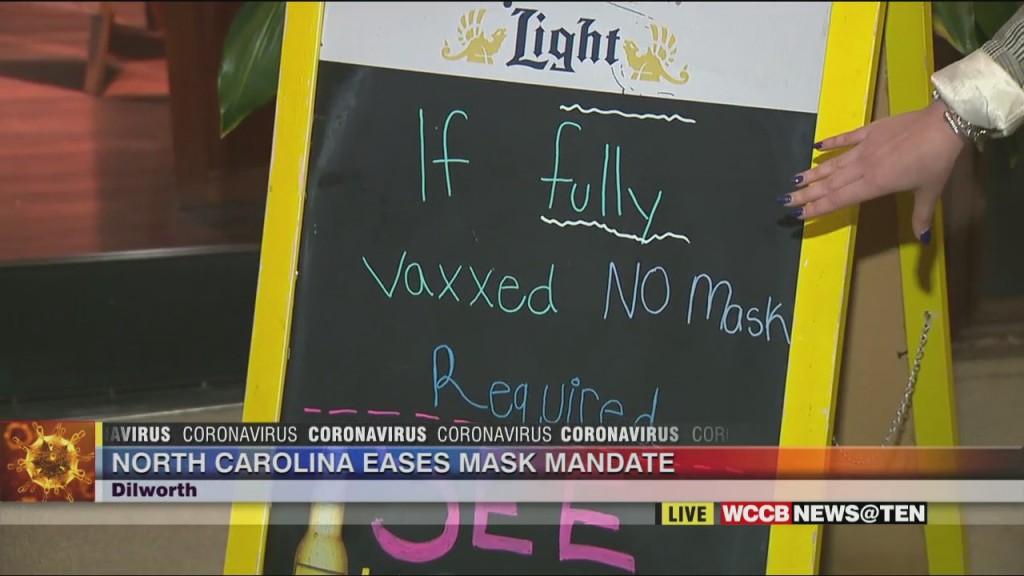 North Carolina Eases Mask Mandate