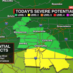 Monday's Severe Threat