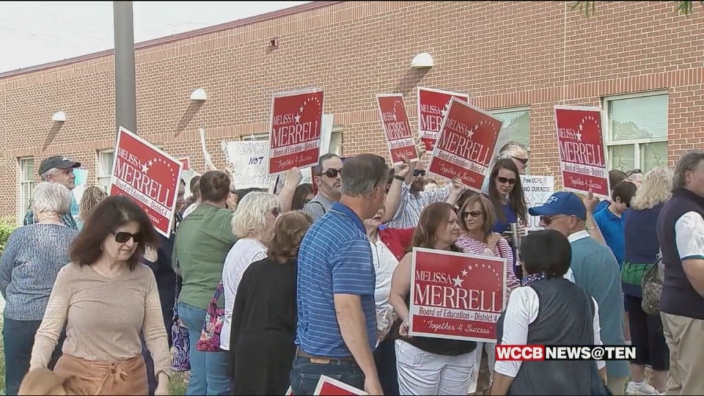 Dueling Parent Protests Before Union Co. School Board Meeting