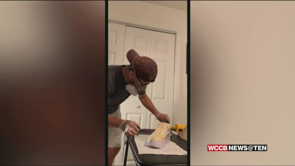 He Started Painting Old Sneakers To Fight Off Boredom During The Pandemic Now A Charlotte Man Is Doing That For The Famous