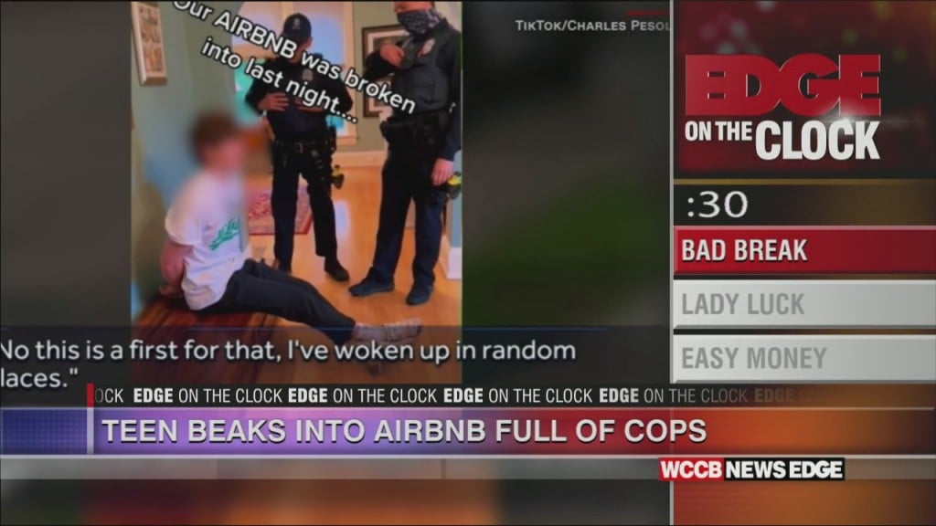 Teen Breaks Into Airbnb Full Of Cops