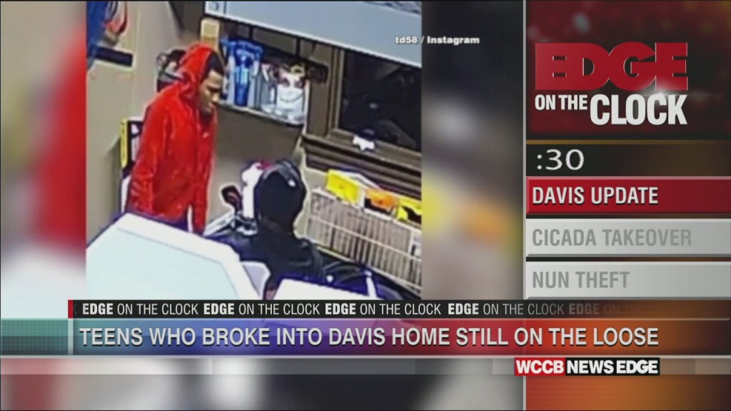 Edge On The Clock: 2 Teen Suspects Wanted In Thomas Davis Home Break In