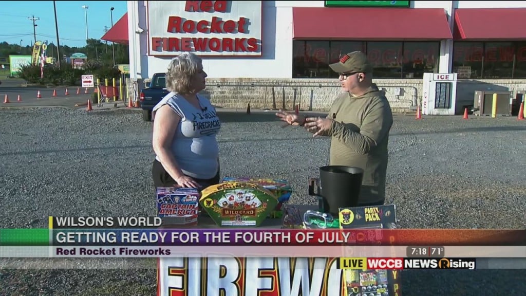 Wilson's World: Red Rocket Fireworks