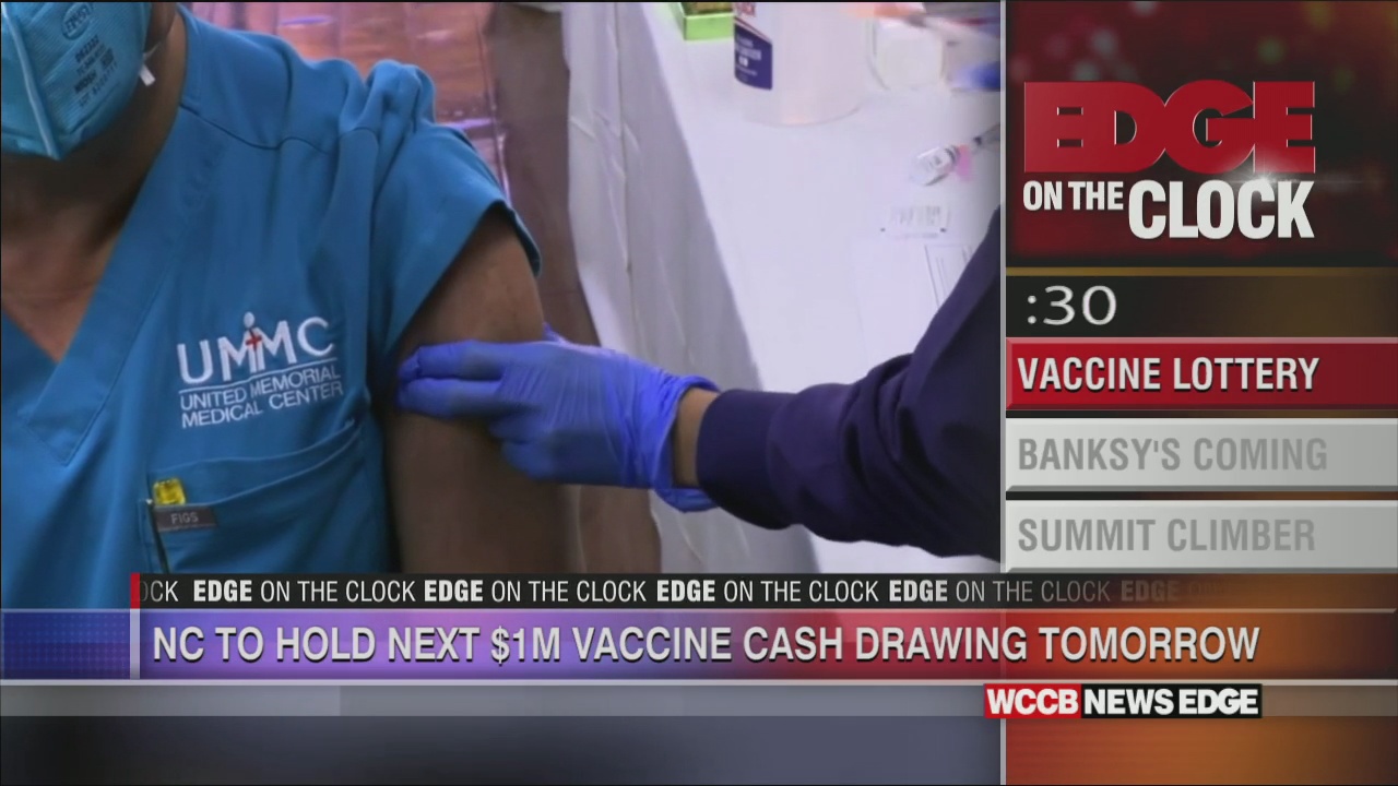 Edge On The Clock: Third NC Covid Vaccine Lottery - WCCB Charlotte's CW - Vimarsana News