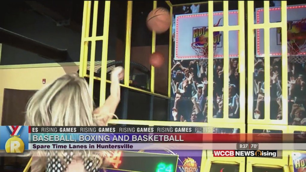 Rising Games: Baseball, Boxing & Basketball At Spare Time Entertainment