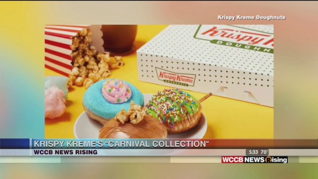 Krispy Kreme Launches "carnival Collection" Of Doughnuts