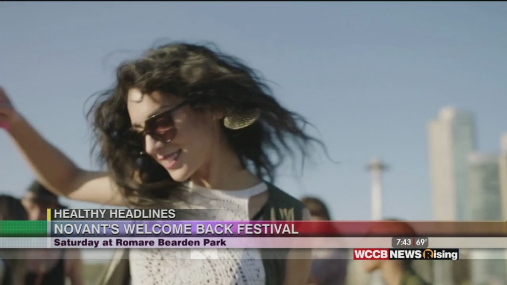 Healthy Headlines: Welcome Back Festival