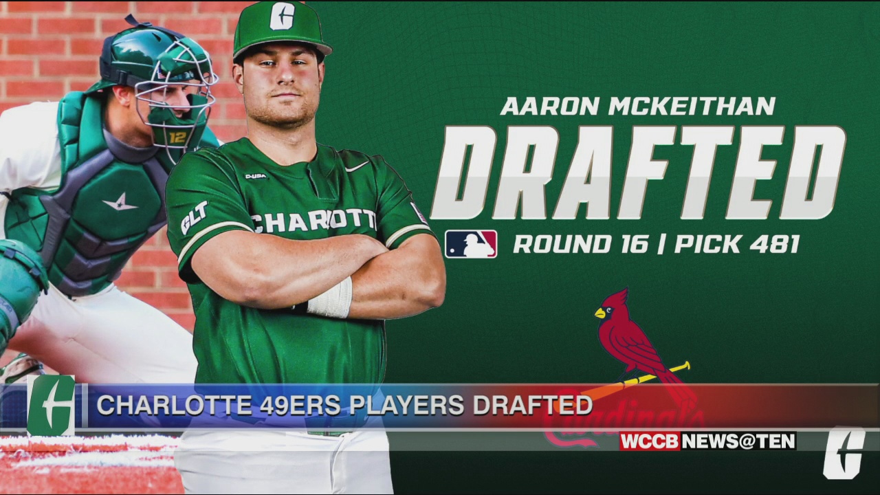 Niners Have Trio Selected in 2022 MLB Draft - Charlotte Athletics