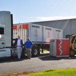 Maxlife Gm Jarrett Davis Left Plant Manager Randy Hoffner Warehouse Associate Michael Lentz