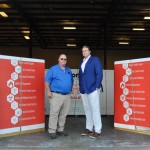 Maxlife Plant Manager Randy Hoffner Left And Gm Jarrett Davis