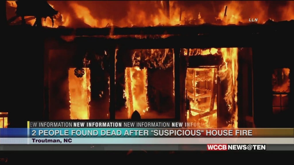 Suspicious House Fire