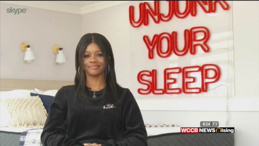 Gabby Douglas Talks Sleep Benefits And More