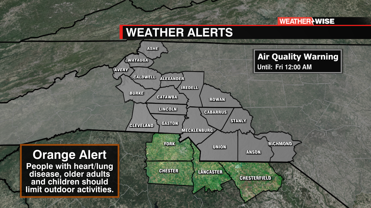 Hazy Skies Building In From the Western Wildfires - WCCB Charlotte's CW - Vimarsana News