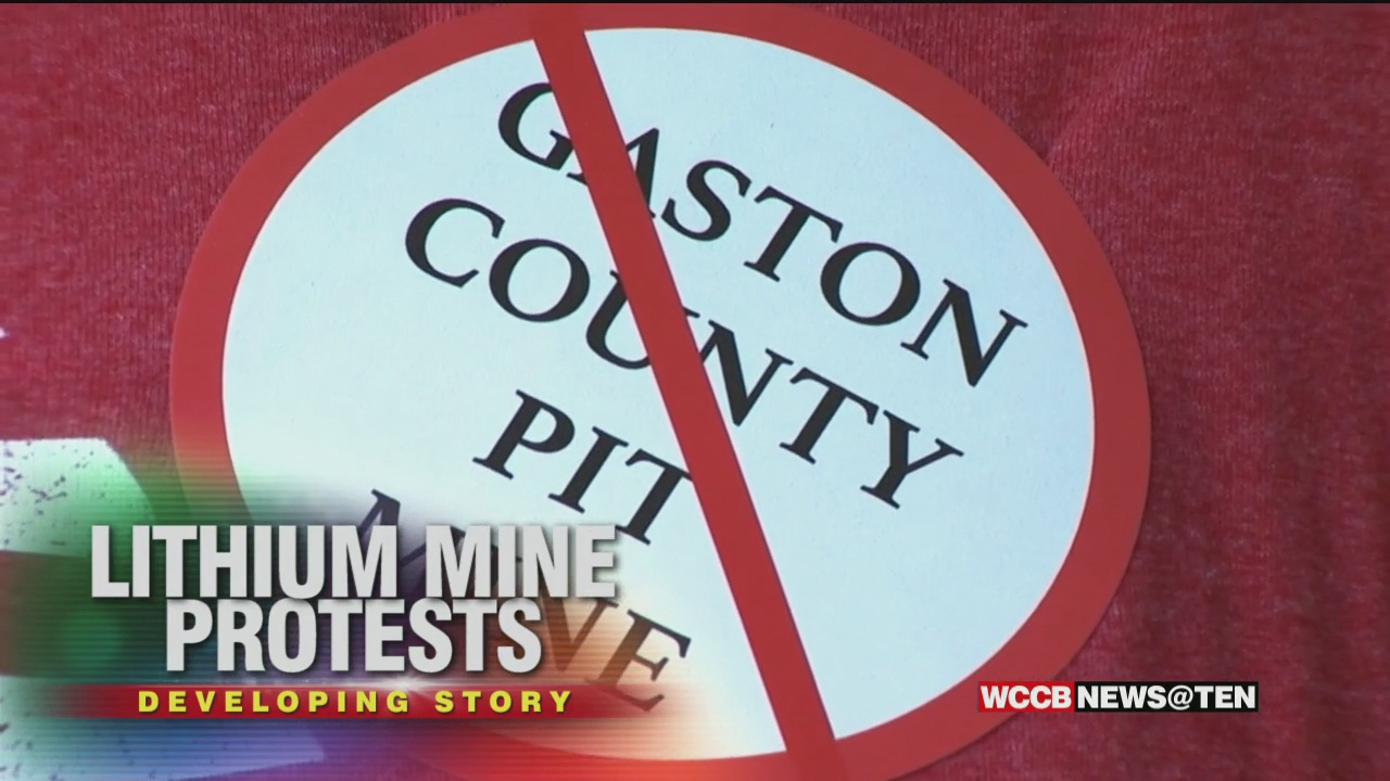 Piedmont Lithium Makes Case for Gaston Co. Mine; Protesters Oppose Plan