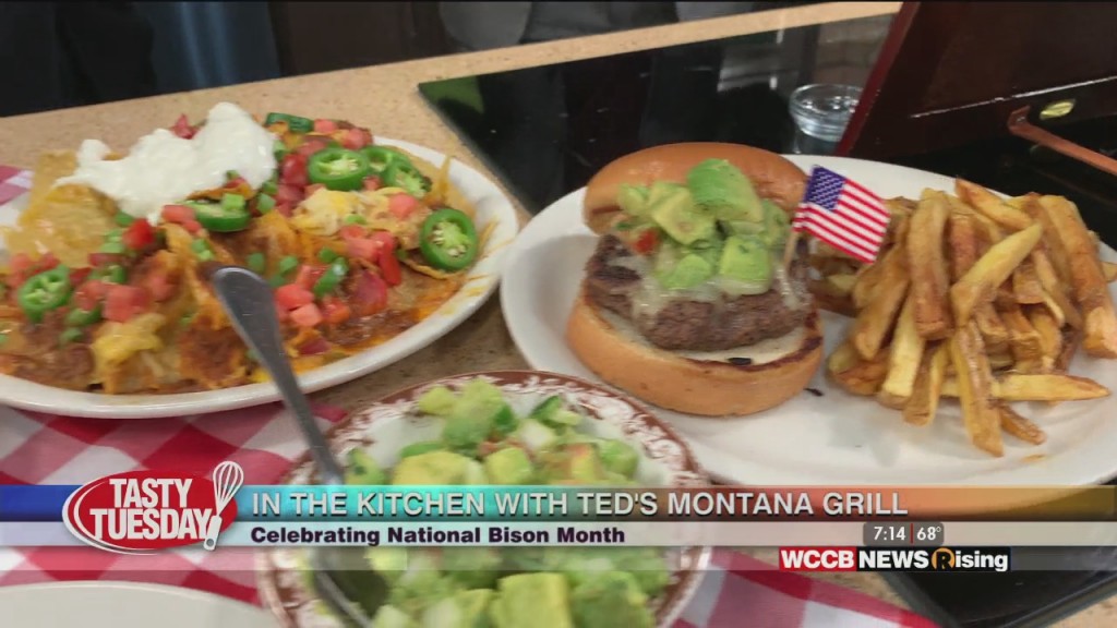 Tasty Tuesday: Bison Burgers With Ted's Montana Grill