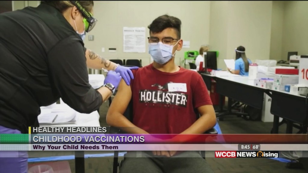 Healthy Headlines: Childhood Vaccinations