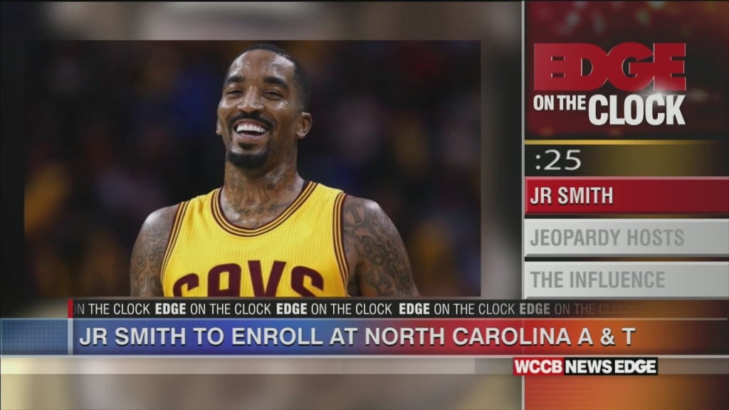 Edge On The Clock: Nba Champion J.r. Smith Is Headed Back To School
