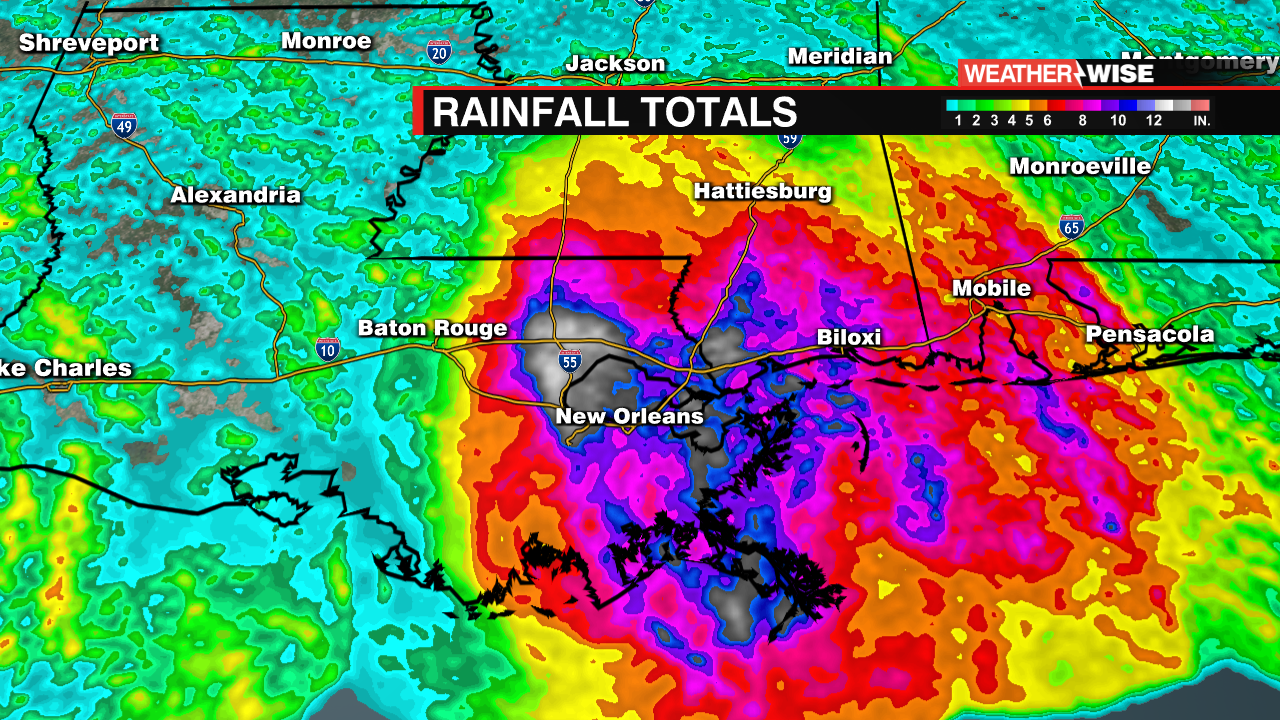 Rain Totals WCCB Charlotte's CW