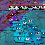 Euro Rainfall Total And Key