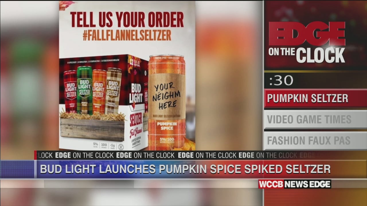 Edge On The Clock: Bud Light Says Its New Drink Is The Taste Of The Fall - WCCB Charlotte