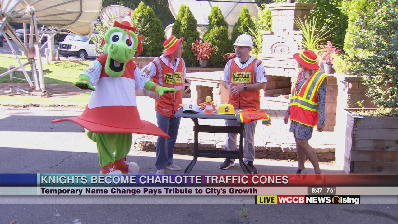 Charlotte Knights become the Traffic Cones on August 20