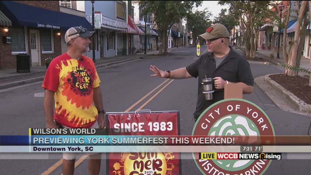 Wilson's World: York Summerfest