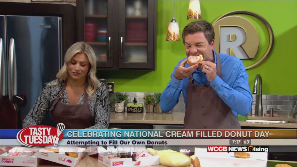 Tasty Tuesday: National Cream Filled Donut Day