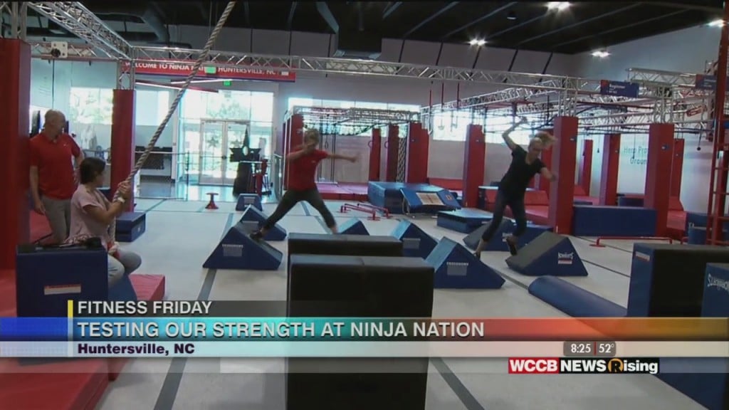 Fitness Friday: Ninja Nation Huntersville