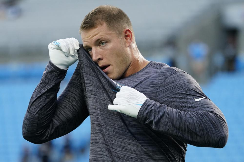 Christian McCaffrey nominated for NFL Salute to Service Award, presented by  USAA