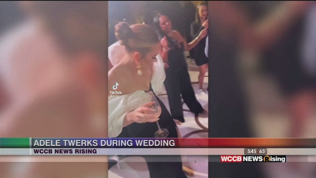 Singer Adele Twerks At Wedding